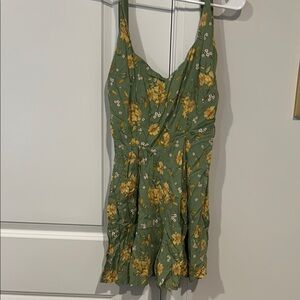Collectif Yellow Gold romper Casual